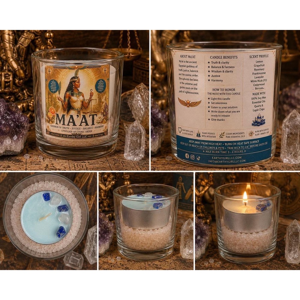 Maat‎ Tea Light Candle Set